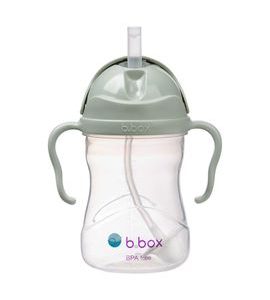 B.BOX HRNEČEK S BRČKEM - ZELENÝ 240 ML - DĚTSKÉ HRNEČKY - KRMENÍ