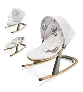 KINDERKRAFT LEHÁTKO ELSU GREY, DO 9KG - LEHÁTKA A HOUPADLA - SPINKÁNÍ