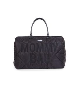 CHILDHOME PŘEBALOVACÍ TAŠKA MOMMY BAG PUFFERED BLACK - PŘEBALOVACÍ TAŠKY - KOČÁRKY A PŘÍSLUŠENSTVÍ