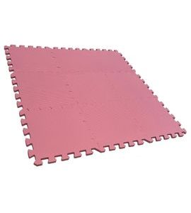 RIALTO BABY HRACÍ PODLOŽKA PUZZLE PINK 90X90 CM - HRACÍ PODLOŽKY NA ZEM - SPINKÁNÍ