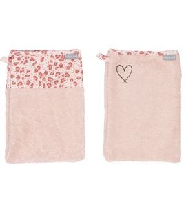 BEBE JOU FROTÉ ŽÍNKY LEOPARD PINK 2KS - ŽÍNKY A HOUBIČKY - KOUPÁNÍ A ZDRAVÍ