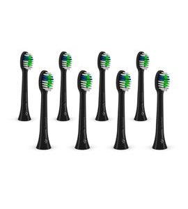 TRUELIFE SONICBRUSH COMPACT-SERIES HEADS STANDARD BLACK 8 PACK - PÉČE O ZUBY - PRE MAMIČKY