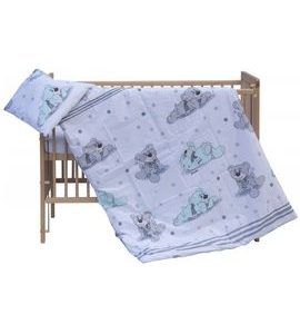 SCARLETT DĚTSKÉ POVLEČENÍ 2-DÍLNÉ PATRIK TYRKYSOVÁ 100X135CM - POVLEČENÍ DO POSTÝLKY - SPINKÁNÍ