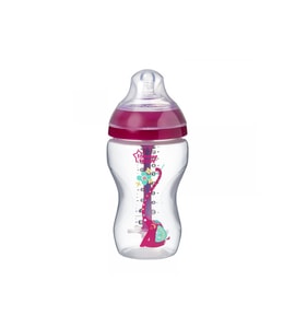 TOMMEE TIPPEE KOJENECKÁ LÁHEV ADVANCED ANTI-COLIC GIRL 340ML 3M+ - KOJENECKÉ LAHVE - KRMENÍ