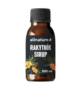 ALLNATURE RAKYTNÍKOVÝ SIRUP 200 ML - VAŘENÍ A PEČENÍ - PRE MAMIČKY