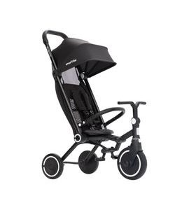 SMARTRIKE WONDER MAX JET BLACK - TŘÍKOLKY ŠLAPACÍ - NOŠENÍ & SPORT