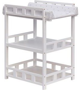 SCARLETT PŘEBALOVACÍ PULT BUNO BÍLÝ HVĚZDIČKA BÍLÁ - PŘEBALOVACÍ PULTY - PŘEBALOVÁNÍ