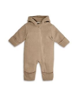 LODGER ZIMNÍ NOVOROZENECKÁ KOMBINÉZA TEDDY BEIGE - ZIMNÍ KOMBINÉZY - PRO DĚTI