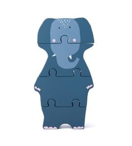 TRIXIE BABY DŘEVĚNÉ PUZZLE ZVÍŘÁTKO ELEPHANT - MOTORICKÉ A HRY - PRO DĚTI