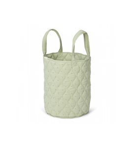 LITTLE DUTCH KOŠÍK TEXTILNÍ OBOUSTRANNÝ EXTRA VELKÝ PURE SAGE - DEKORACE A POLIČKY - SPINKÁNÍ