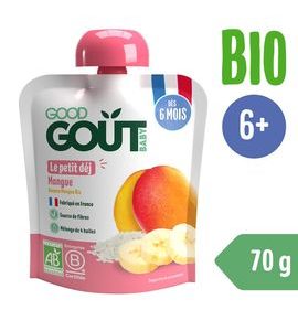 GOOD GOUT BIO MANGOVÁ SNÍDANĚ 70 G - OVOCE/DEZERTY - KRMENÍ