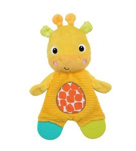 BRIGHT STARTS HRAČKA - KOUSÁTKO SNUGGLE&TEETHE ŽIRAFA 0M+ - KOUSÁTKA - PRO DĚTI