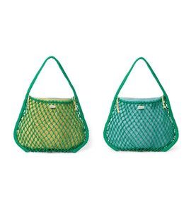 STUDIO NOOS MACRAME MOM BAG GREEN & BLUE YELLOW - DOPLŇKY - PRO MAMINKY