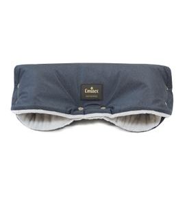 EMITEX RUKÁVNÍK KOČÁR PREMIUM ŠEDÝ ŽÍHANÝ + SVĚTLE ŠEDÝ - RUKÁVNÍKY NA KOČÁREK - KOČÁRKY A PŘÍSLUŠENSTVÍ