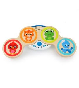 BABY EINSTEIN HRAČKA DŘEVĚNÁ HUDEBNÍ BUBNY MAGIC TOUCH HAPE 6M+ - HUDEBNÍ - PRO DĚTI