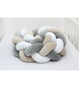 SCAMP MANTINEL DO POSTÝLKY COP (BÍLO-ŠEDÁ-BÉŽOVÁ) - MANTINELY - SPINKÁNÍ