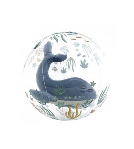 LITTLE DUTCH NAFUKOVACÍ MÍČ 3D OCEAN WORLD - NAFUKOVACÍ HRAČKY - PRO DĚTI