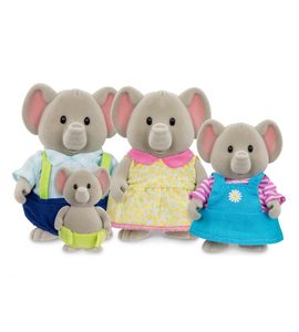 LI'L WOODZEEZ RODINA SLONŮ OLIPHANT - ZVÍŘATA - PRO DĚTI