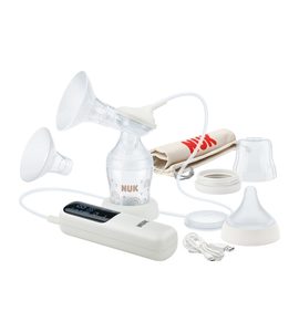 NUK SOFT & EASY ELEKTRICKÁ PRSNÍ PUMPA - ODSÁVAČKY MATEŘSKÉHO MLÉKA - KRMENÍ