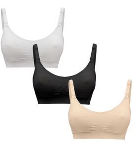 MEDELA podprsenka 3v1 pro kojení a odsávaní, černá L - Nursing Bra