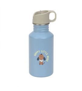 LÄSSIG NEREZOVÁ LÁHEV PATTERN PARTY BLUE/GREEN - SPORTOVNÍ LAHVE - KRMENÍ