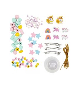 CREATIV COMPANY KREATIVNÍ SADA MINI CRAFT KIT JEWELLERY BLUE PINK - NAVLÉKÁNÍ - PRO DĚTI