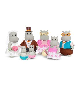 LI'L WOODZEEZ RODINA HROCHŮ SVATEBNÍ PITTERPOTEMUS - ZVÍŘATA - PRO DĚTI
