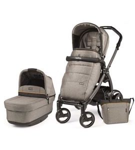 PEG PÉREGO SET BOOK S LUXE GREY JET - TROJKOMBINACE - KOČÁRKY A PŘÍSLUŠENSTVÍ