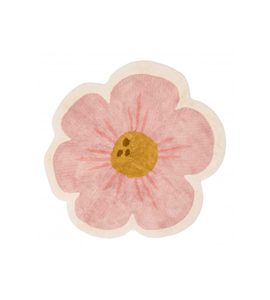 LITTLE DUTCH KOBEREC KVĚTINA 110X110 CM - HRACÍ PODLOŽKY NA ZEM - SPINKÁNÍ