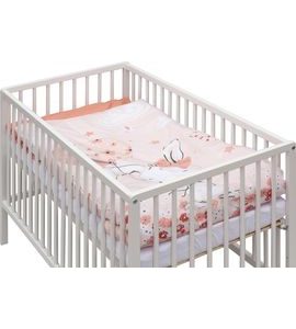 SCARLETT DĚTSKÁ POSTÝLKA S KOMPLETNÍ VÝBAVOU SCARLETT MALIA - 120 X 60 CM - DŘEVĚNÉ POSTÝLKY - SPINKÁNÍ