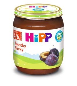 HIPP BIO ŠVESTKY - OVOCE/DEZERTY - KRMENÍ