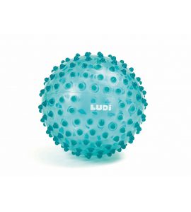 LUDI SENZORICKÝ MÍČEK MODRÝ - SENZORICKÉ HRAČKY - PRO DĚTI