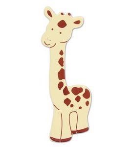 SCARLETT NALEPOVACÍ ZVÍŘÁTKO NA PŘÍRODNÍ NÁBYTEK ŽIRAFA - DEKORACE A POLIČKY - SPINKÁNÍ