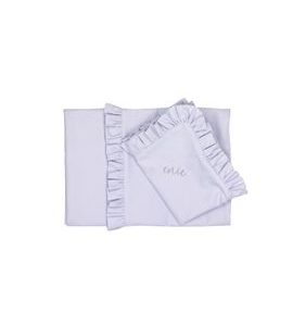 ENIE BABY POVLEČENÍ SWEET ŠEDÉ 100X140 A 40X60 CM - POVLEČENÍ DO POSTÝLKY - SPINKÁNÍ