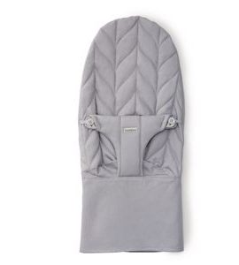 BABYBJORN POTAH NA LEHÁTKO BALANCE BLISS WOVEN PETAL LIGHT GREY - POTAHY NA LEHÁTKA - SPINKÁNÍ