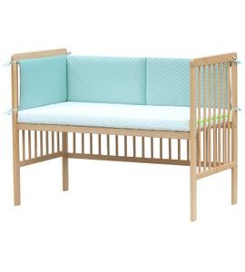 SCARLETT MANTINEL DO POSTÝLKY 4-DÍLNÝ PROŠÍVANÝ TYRKYSOVÁ 180X30CM - MANTINELY - SPINKÁNÍ