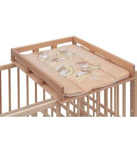 SCARLETT PŘEBALOVACÍ PULT OGY NA POSTÝLKU PŘÍRODNÍ S PŘEBALOVACÍ PODLOŽKOU GALAXY BÉŽOVÁ - PŘEBALOVACÍ PULTY - PŘEBALOVÁNÍ