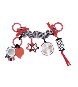 CANPOL BABIES KONTRASTNÍ ZÁVĚSNÁ HRAČKA NA KOČÁREK/AUTOSEDAČKU SENSORY - HRAČKY K ZAVĚŠENÍ - PRO DĚTI