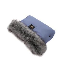 EMITEX RUKÁVNÍK LUXURY SOFT BLUE - RUKÁVNÍKY NA KOČÁREK - KOČÁRKY A PŘÍSLUŠENSTVÍ