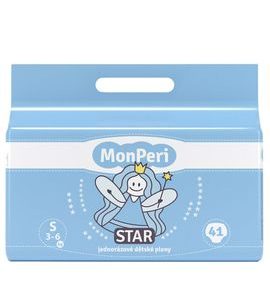 MONPERI STAR S - JEDNORÁZOVÉ PLENY - PŘEBALOVÁNÍ