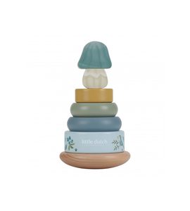 LITTLE DUTCH NASAZOVACÍ KROUŽKY DŘEVĚNÉ FOREST FRIENDS - LITTLE DUTCH - PRO DĚTI