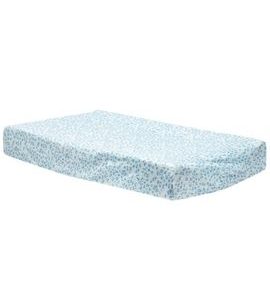 BEBE-JOU MUŠELÍNOVÝ NÁVLEK NA MALOU PODLOŽKU LEOPARD BLUE 75X44CM - POTAHY NA PŘEBALOVACÍ PODLOŽKY - PŘEBALOVÁNÍ