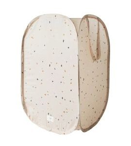 3 SPROUTS SKLÁDACÍ ÚLOŽNÝ KOŠ RECYCLED TERRAZZO BEIGE - BOXY NA HRAČKY - SPINKÁNÍ