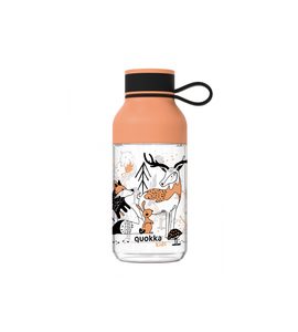 QUOKKA PLASTOVÁ LÁHEV ICE KIDS S POUTKEM IN THE WOODS 430 ML - SPORTOVNÍ LAHVE - KRMENÍ