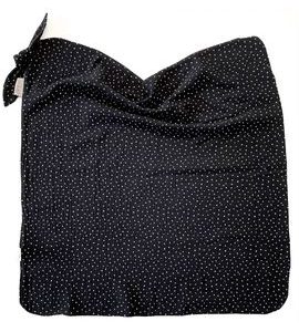 PINKIE LETNÍ DEKA PINKIE MUSLIN BLACK DOTS - ŽÍNKY A HOUBIČKY - KOUPÁNÍ A ZDRAVÍ