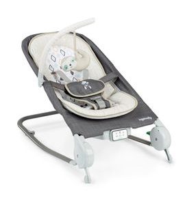 INGENUITY LEHÁTKO MASÁŽNÍ VIBRUJÍCÍ S MELODIÍ HAPPY BELLY™ ROCK-TO-BOUNCE 0M+ DO 9KG - LEHÁTKA A HOUPADLA - SPINKÁNÍ