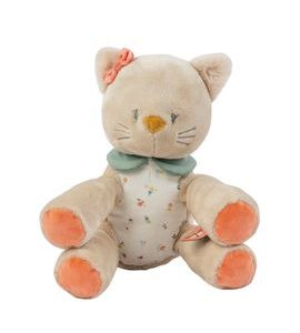 NATTOU KOČIČKA PLYŠOVÁ PŘÍTULNÁ LANA 30 CM MILA, ZOE & LANA - PLYŠOVÁ ZVÍŘATA - PRO DĚTI