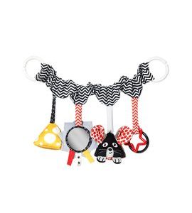 BABYONO HRAČKA ZÁVĚSNÁ MULTIFUNKČNÍ CHEESE AND SKIP - AKTIVNÍ HRAČKY - PRO DĚTI