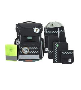 LÄSSIG ŠKOLNÍ SET SLIM UNIQUE BLACK - PRO PŘEDŠKOLÁKY - PRO DĚTI