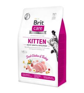 BRIT CARE CAT GRAIN-FREE KITTEN HEALTHY GROWTH & DEVELOPMENT 0,4KG - KRMIVO PRO KOŤATA - CHOVATELSKÉ POTŘEBY MALVÍKZOO